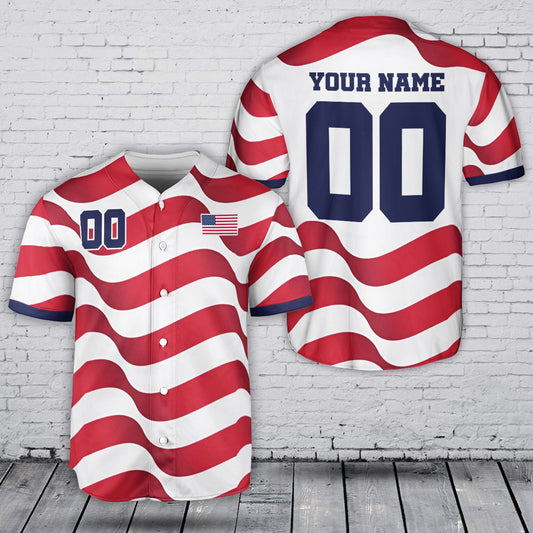 Custom USA Team Sport Baseball Jersey