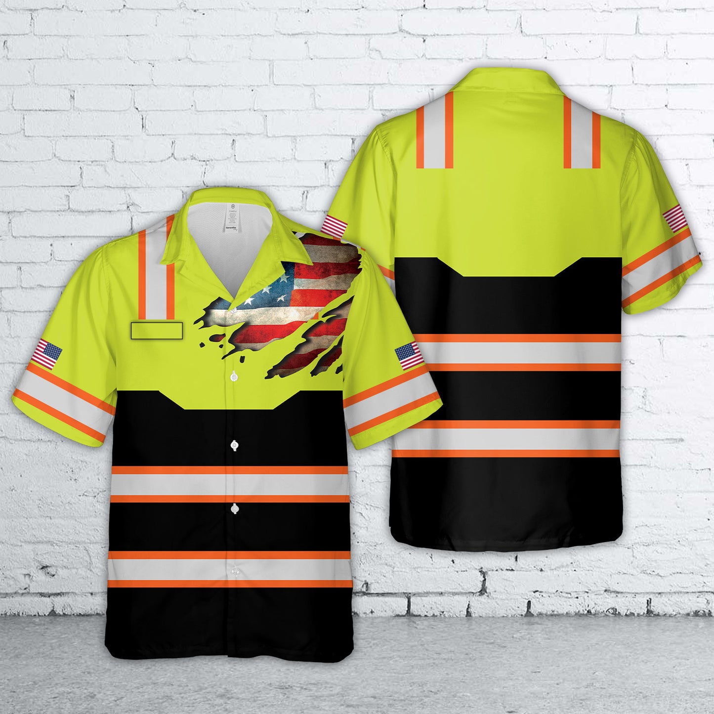 Custom Workwear Style Hawaiian Shirt