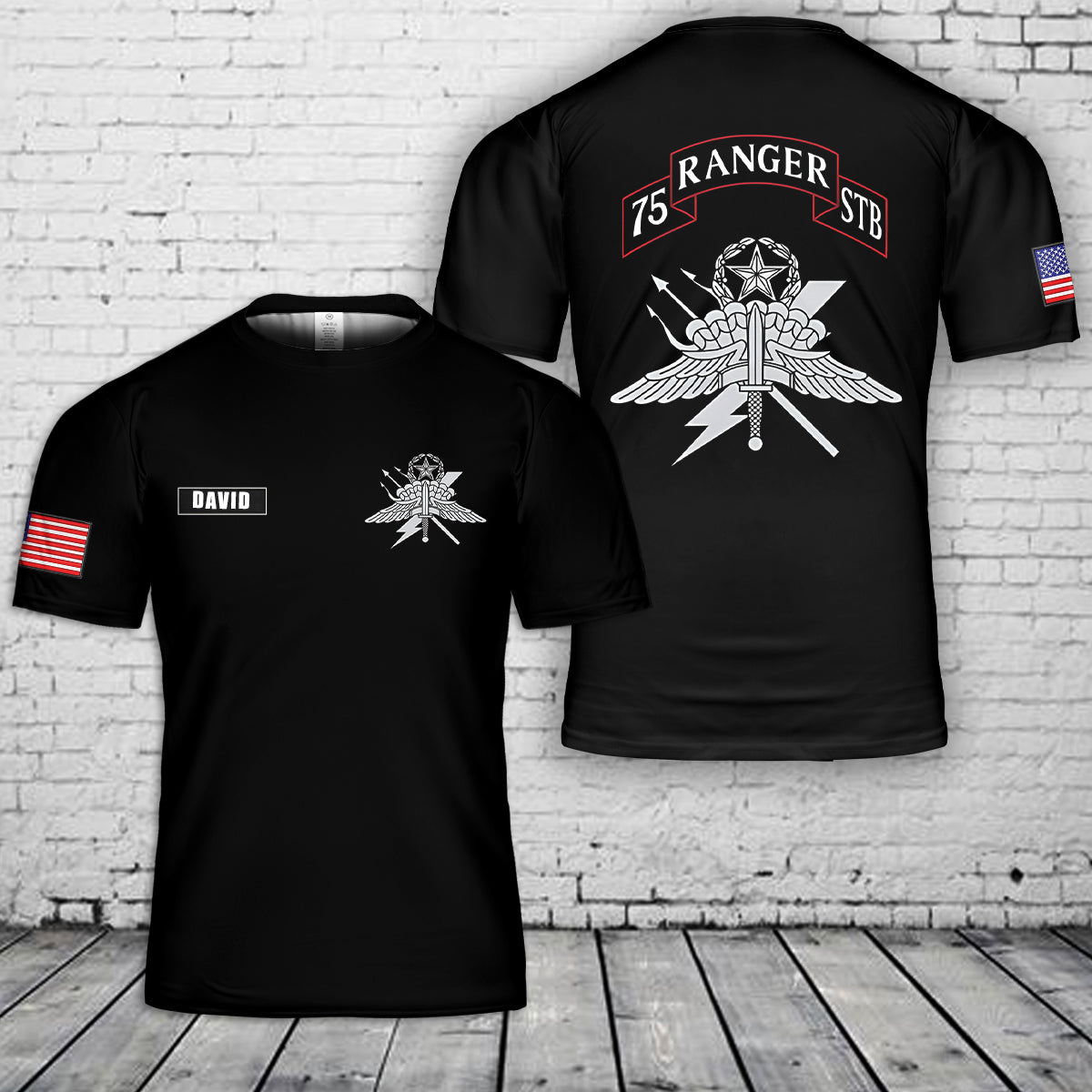 Custom name Regimental Reconnaissance Co 3D T-Shirt