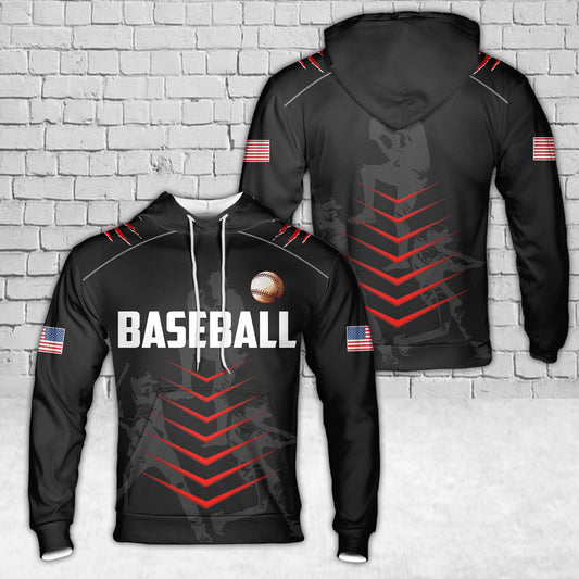 Customize Baseball Sport 3D Hoodie