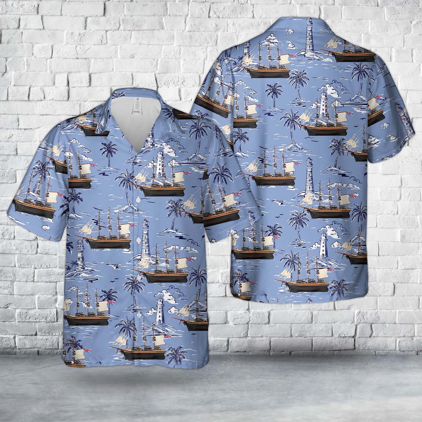 Cutty Sark Ship Hawaiian Shirt
