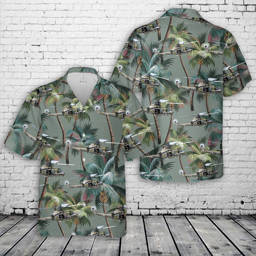 Czech Air Force Bell UH-1Y Venom Hawaiian Shirt