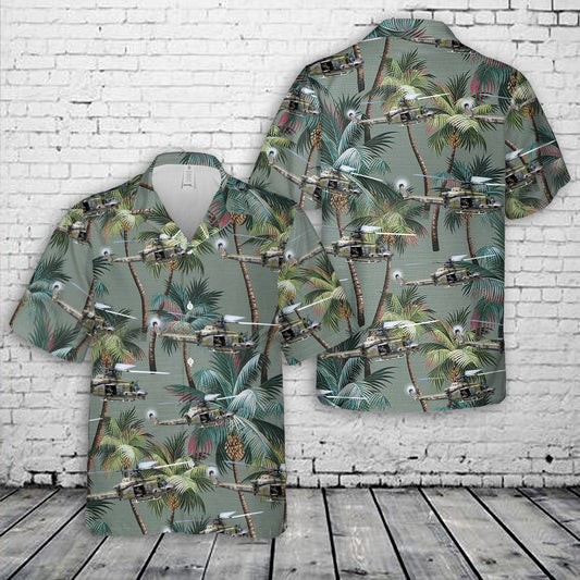 Czech Air Force Bell UH-1Y Venom Hawaiian Shirt