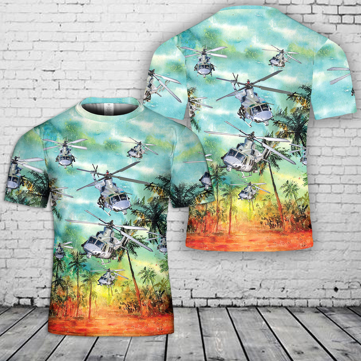 Czech Air Force UH-1Y Venom 3D T-Shirt