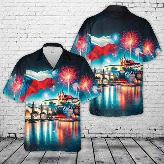 Czech Republic Independence Day Hawaiian Shirt