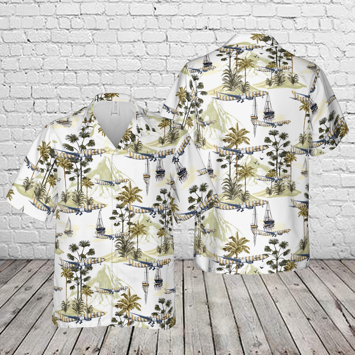 D-ANRH Condor A330-900neo Beach Hawaiian Shirt