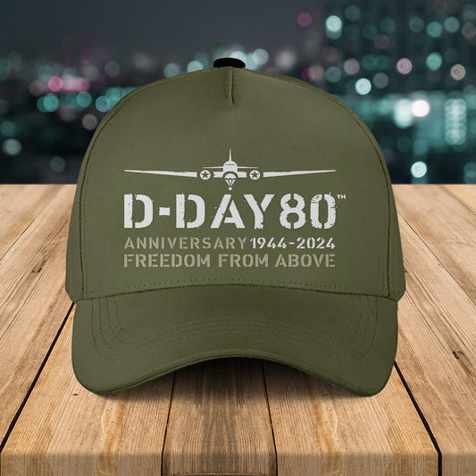 D-Day 80th Anniversary 1944-2024 Baseball Cap