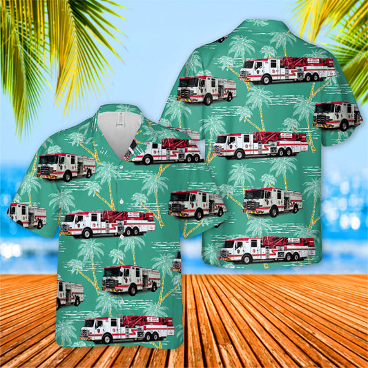 South Carolina St. John's Fire District Hawaiian Shirt
