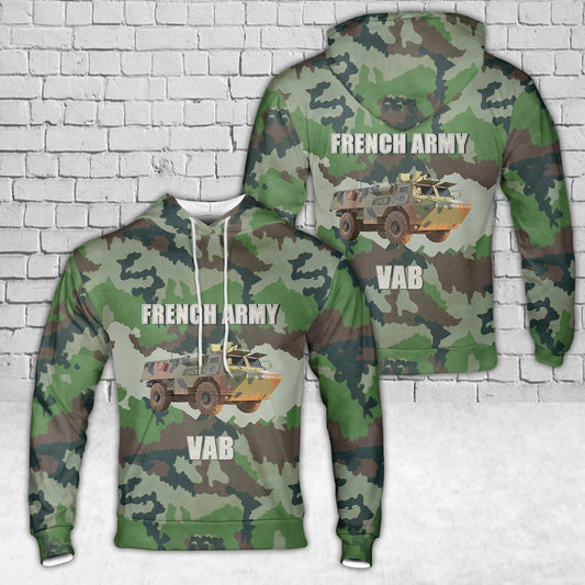French Army VAB Armoured Personnel Carrier Hoodie 3D