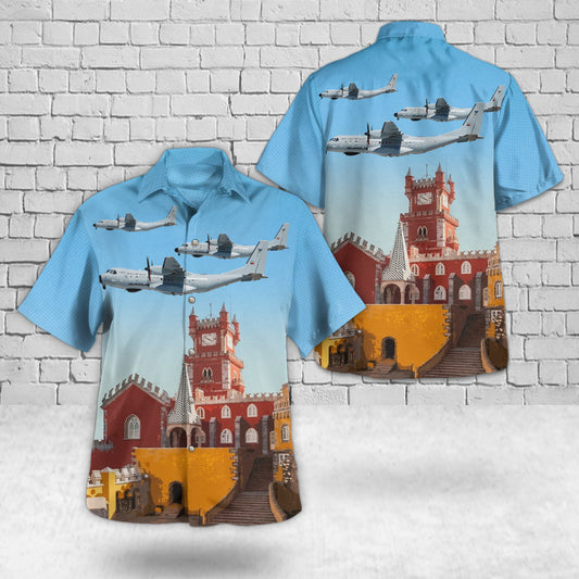 Portuguese Air Force CASA C-295 Hawaiian Shirt