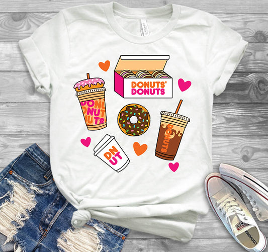 D' Donuts Coffee Classic Unisex T-Shirt Gildan 5000 (Made In US) DLSI3105PT12