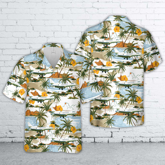 Dassault Falcon 50EX FA50 Hawaiian Shirt