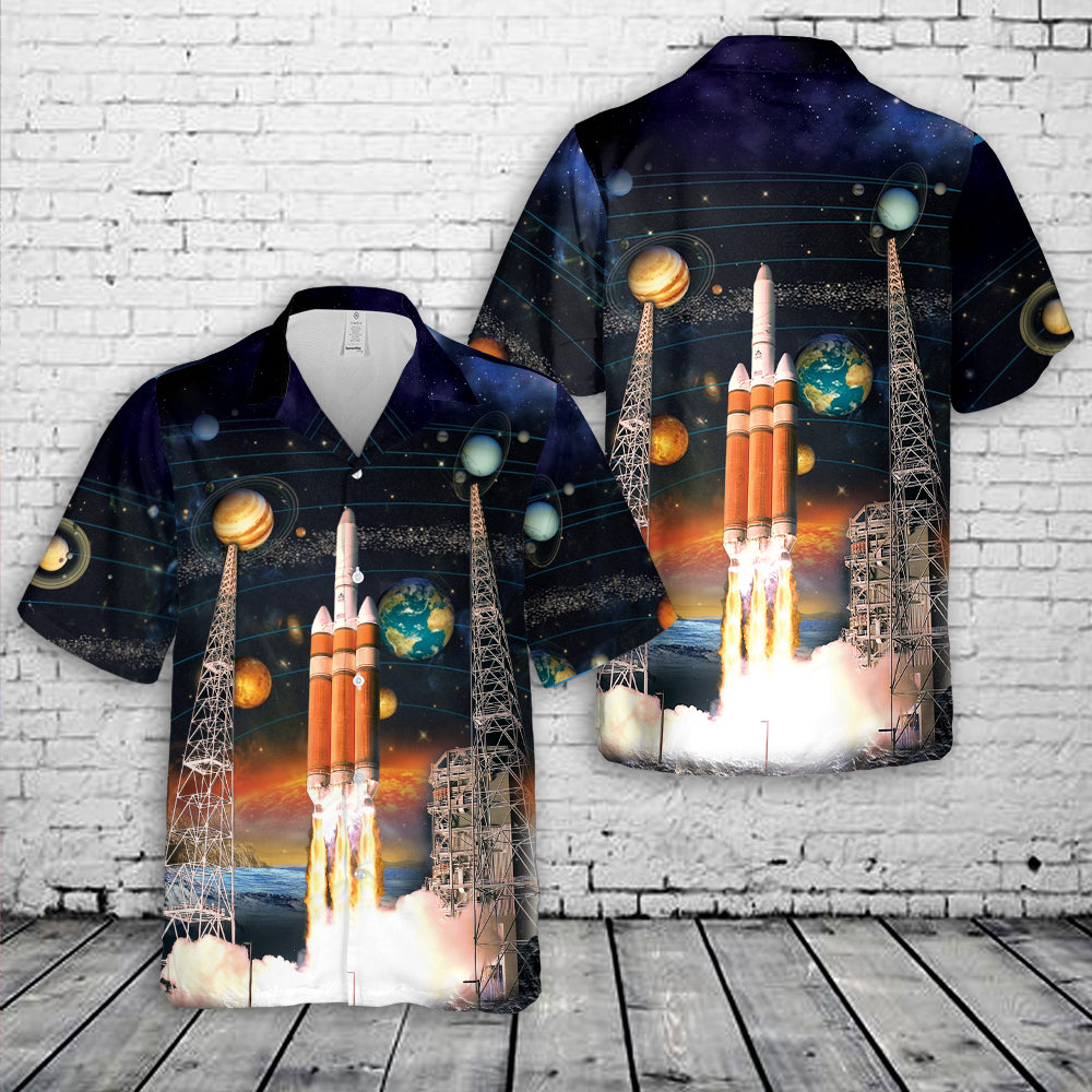 Delta IV Heavy Hawaiian Shirt