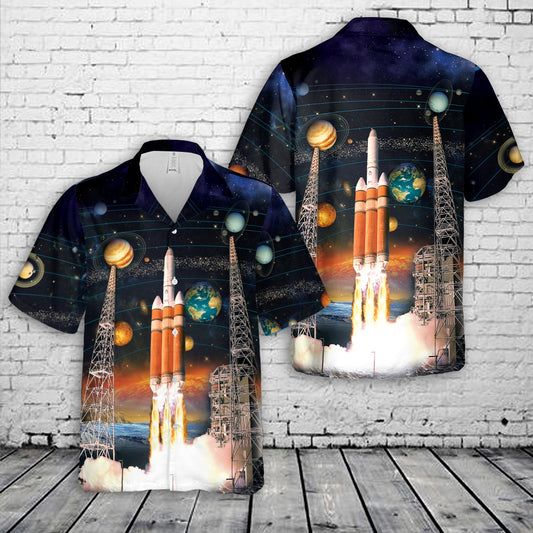 Delta IV Heavy Hawaiian Shirt