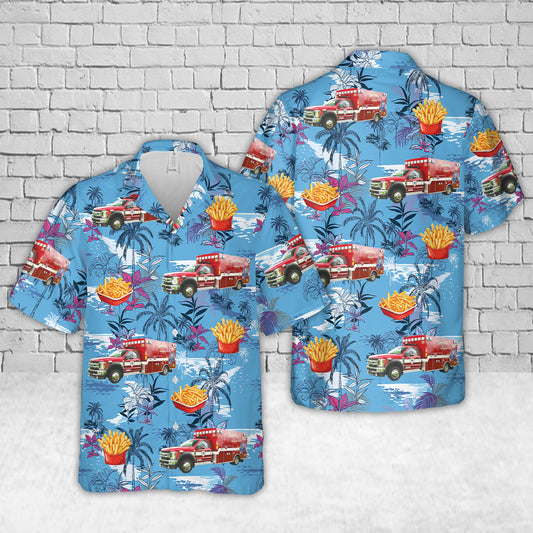 Denver, Pennsylvania, Fivepointville Ambulance Service Hawaiian Shirt
