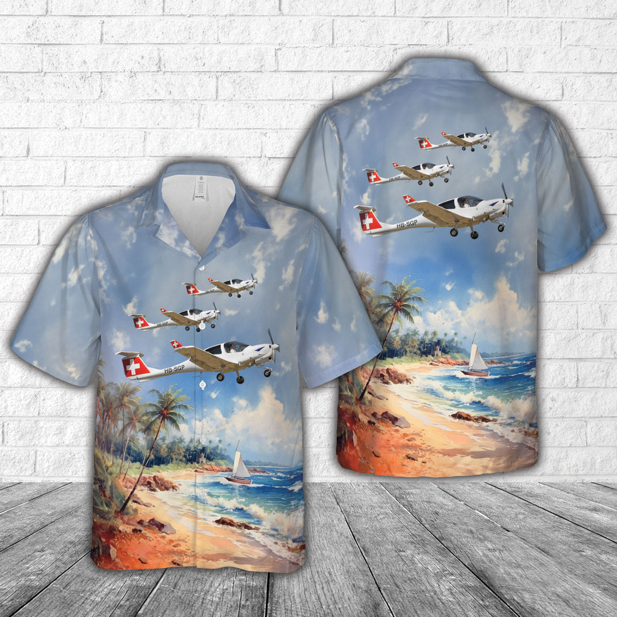 Diamond DA-40NG Diamond Star Hawaiian Shirt