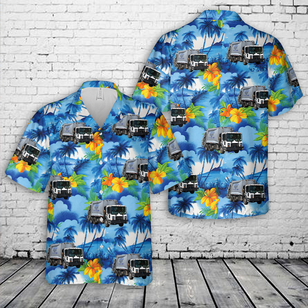 Diamond Waste & Recycling Hawaiian Shirt