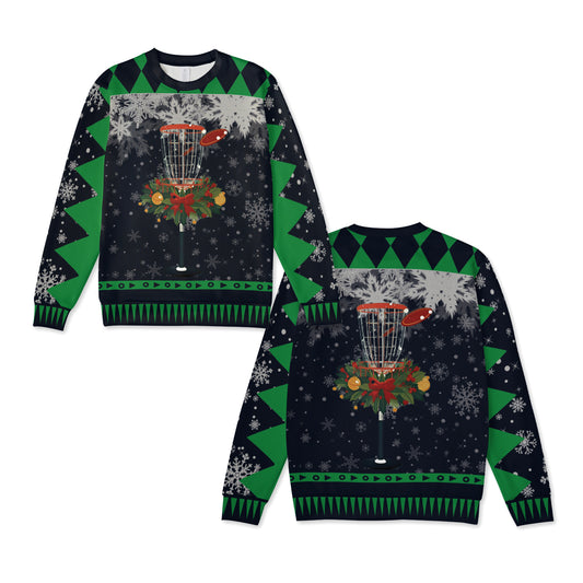 Disc Golf Christmas Knitted Sweater