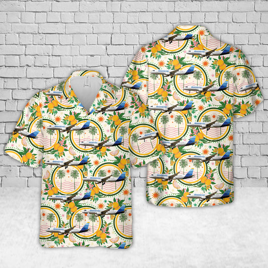 Discover Airlines Airbus A320-214 Hawaiian Shirt