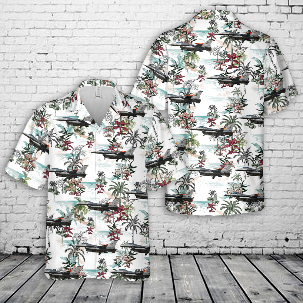District of Columbia Air National Guard General Dynamics F-16C Fighting Falcon (cn 5C-438) of the 113th Wing Hawaiian Shirt