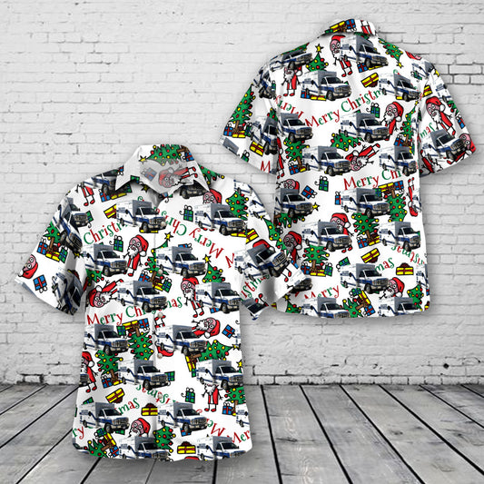 Dodge Center, Minnesota, Dodge Center Ambulance Christmas Hawaiian Shirt