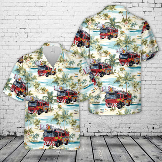 Dublin Fire Brigade Hawaiian Shirt NLMP1007PT01