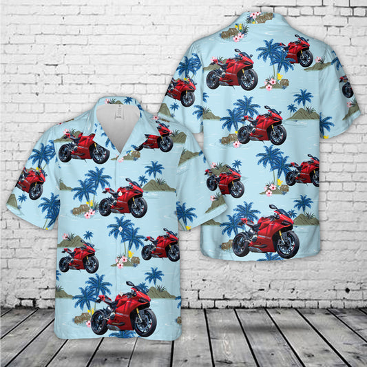 Ducati Panigale R Hawaiian Shirt