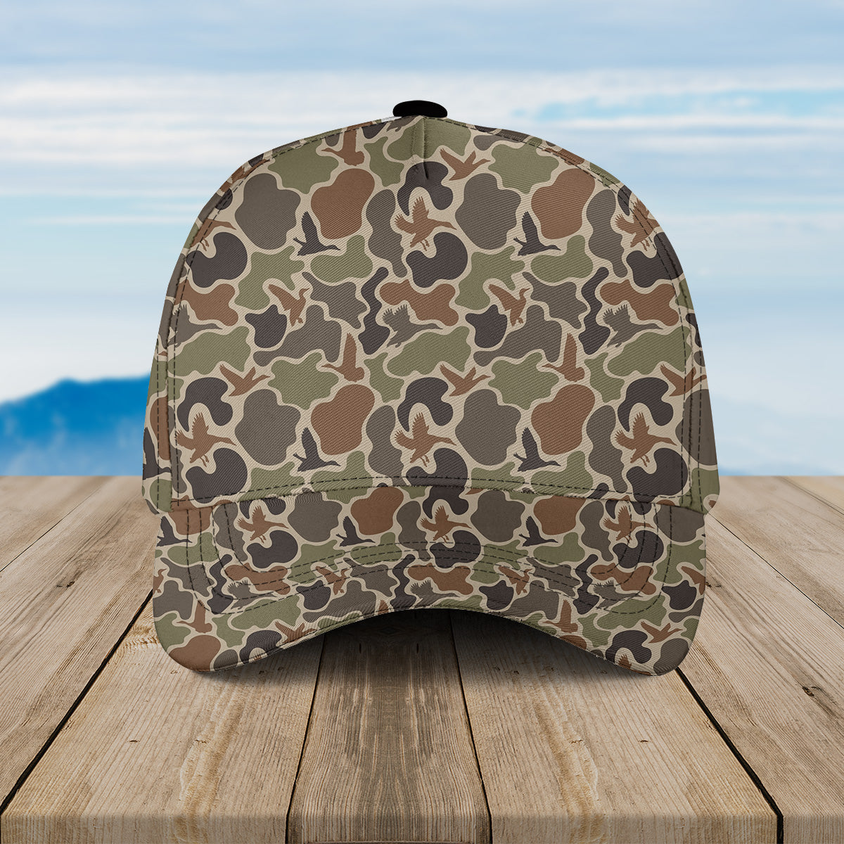 Duck Hunter Seamless Baseball Cap