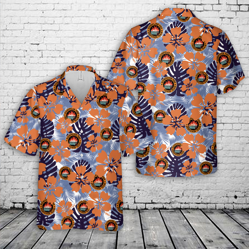 Dumpster Fire Response Team Hawaiian Shirt