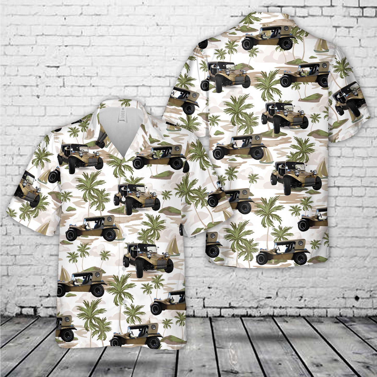 Dune Buggy Bugre II Hawaiian Shirt