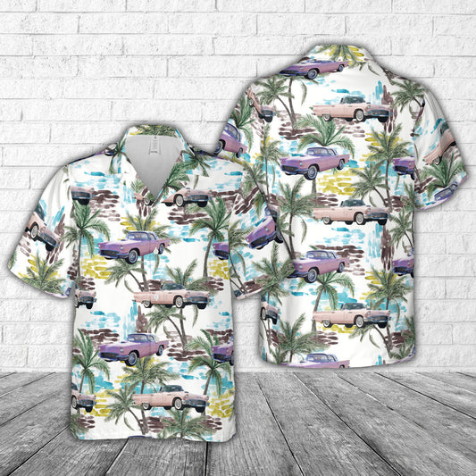 Dusk Rose 1957 Ford Thunderbird Hawaiian Shirt