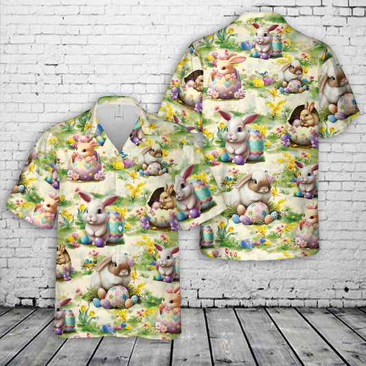 Easter Bunny Hawaiian Shirt