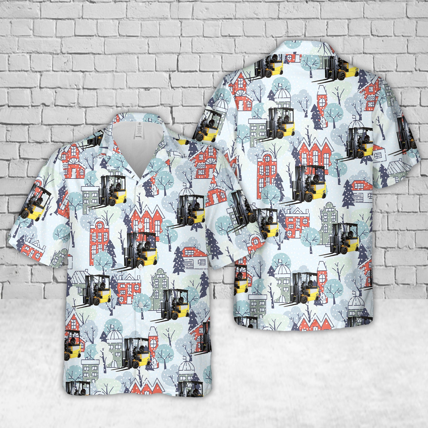 Electric Forklift Trucks BBX50 Series Hawaiian Shirt