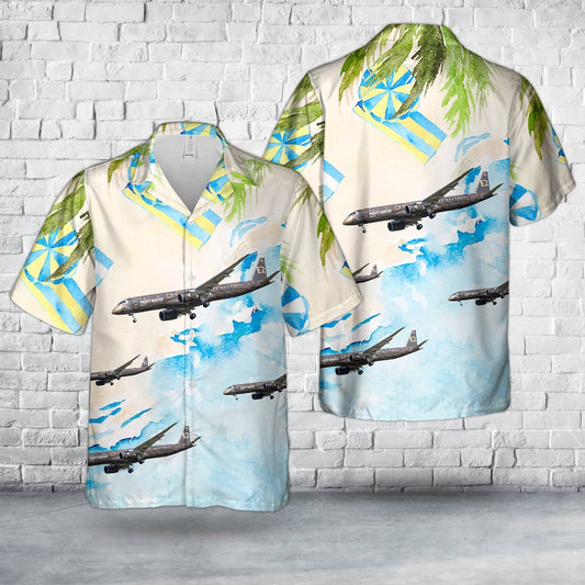 Embraer 195 E2 STD (ERJ-190-400STD) Hawaiian Shirt