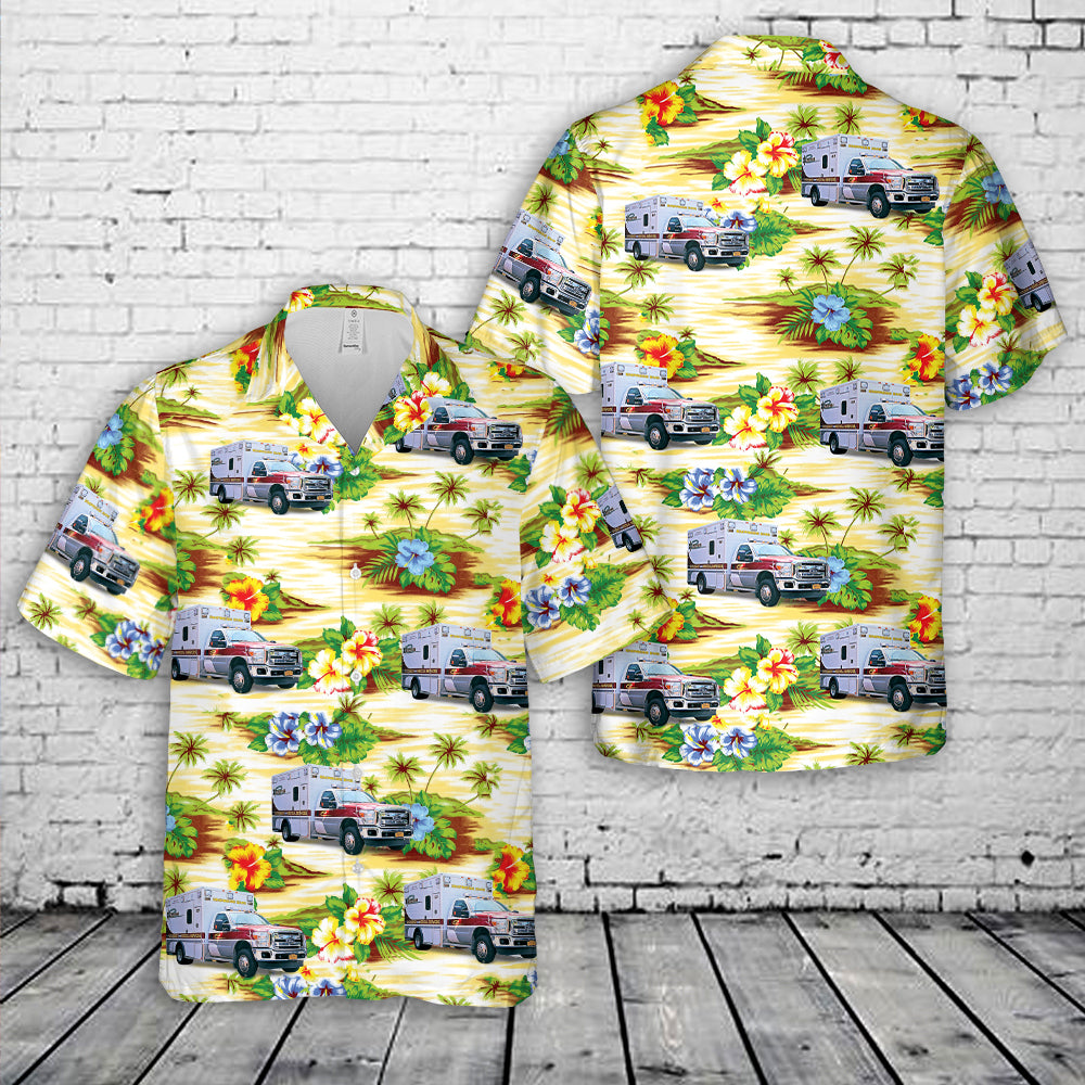 Empress EMS Special Operations Division 2016 Ford F-450/AEV, Yonkers, NY Hawaiian Shirt