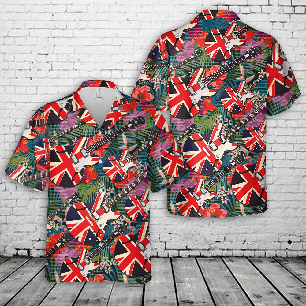 Epiphone ES-335 Union Jack Hawaiian Shirt