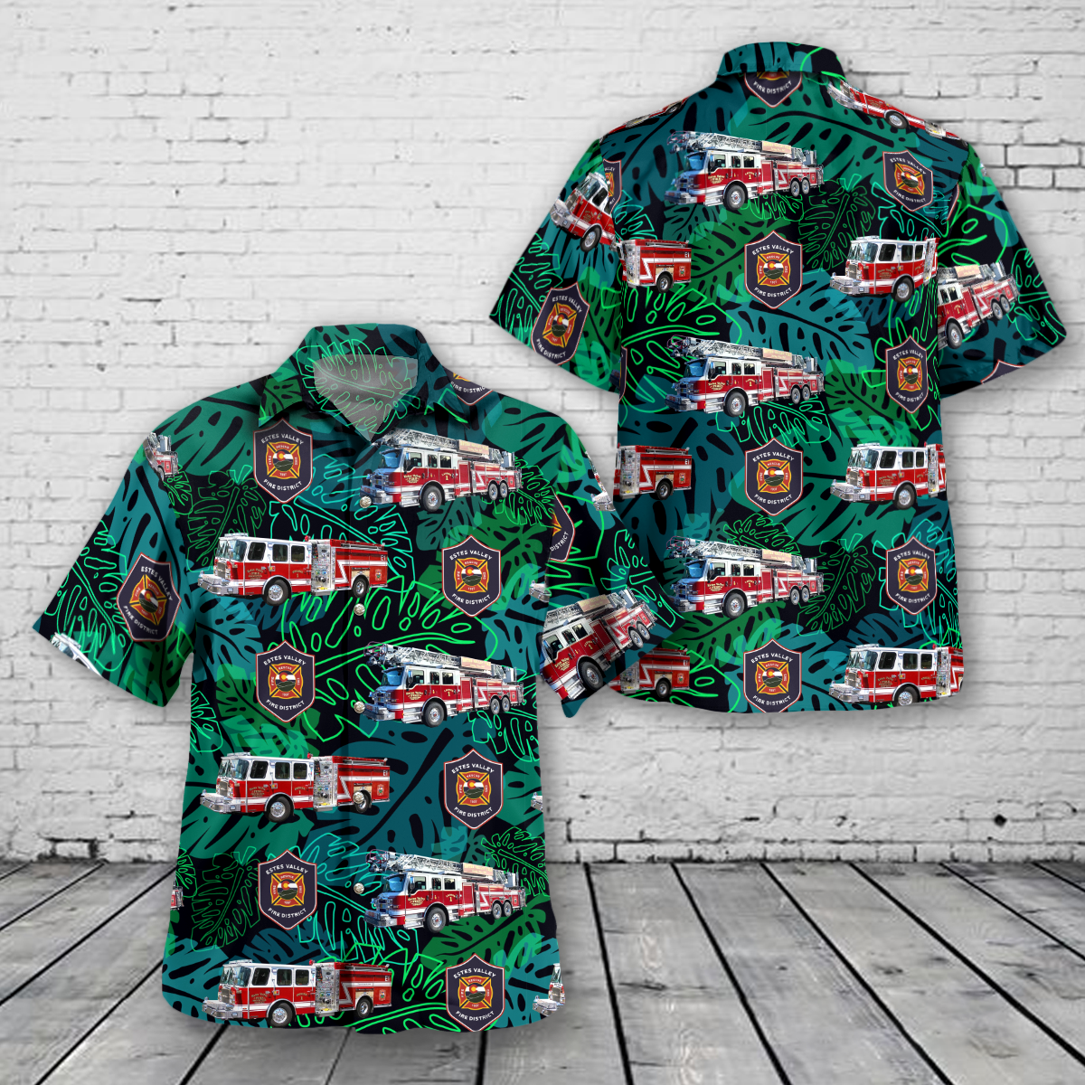 Estes Park, Colorado, Estes Valley Fire Protection District Hawaiian Shirt