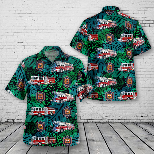 Estes Park, Colorado, Estes Valley Fire Protection District Hawaiian Shirt