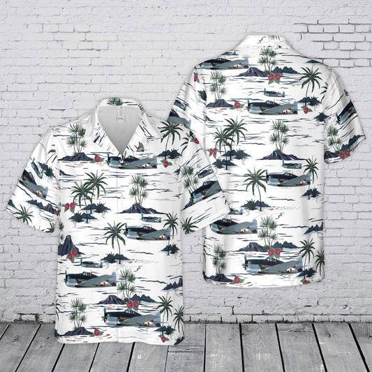 F6F Hellcat World War II Hawaiian Shirt