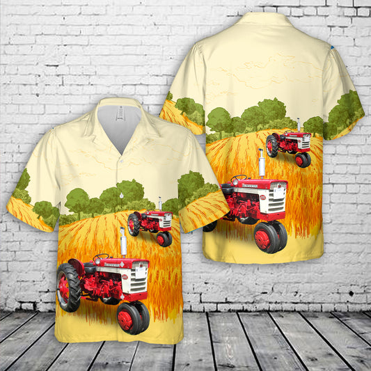 Farmall 340 Gas Tractor Hawaiian Shirt