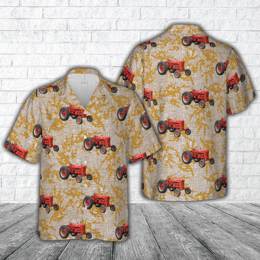 Farmall Super M Tractor Hawaiian Shirt