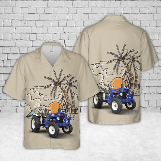 Farmtrac 50 PowerMaxX Tractor Hawaiian Shirt