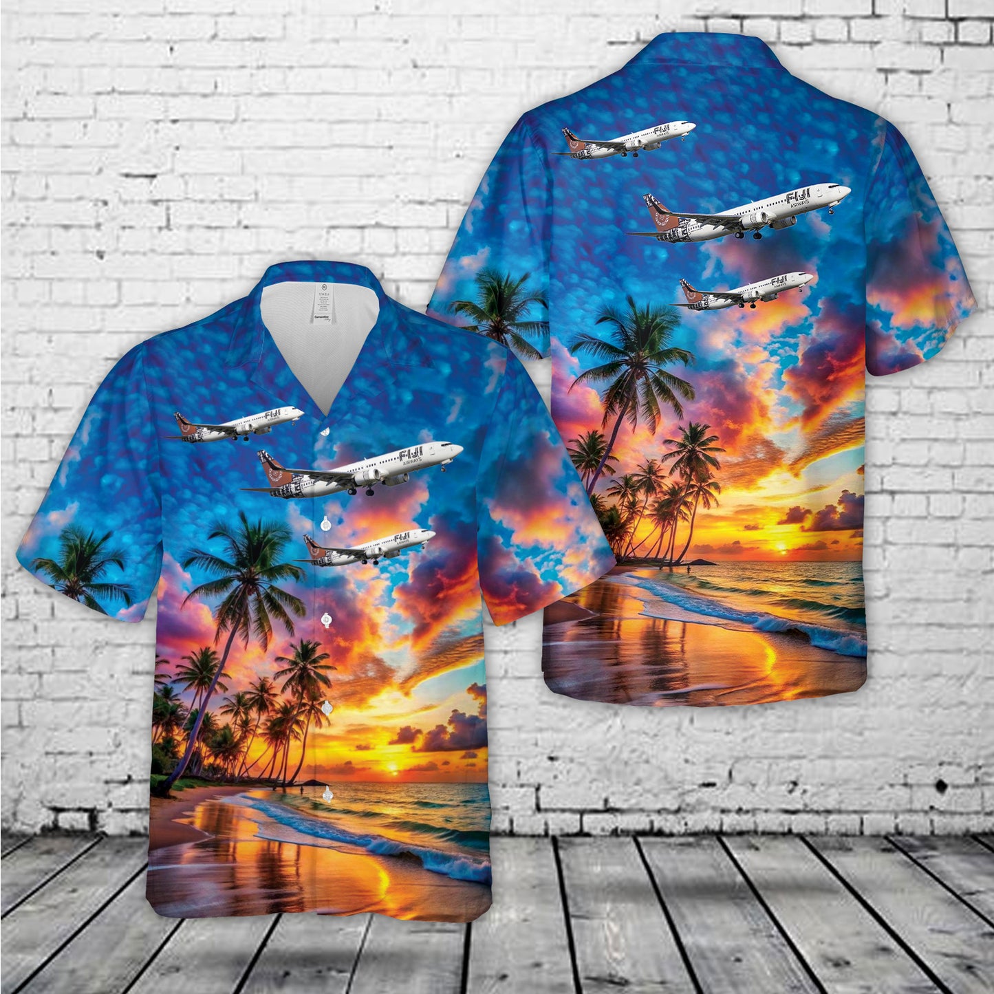 Fiji Airways Boeing 737-8X2(WL) Hawaiian Shirt