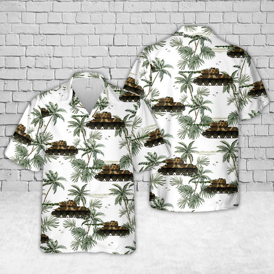 Finland, Finnish Army T-34/85 Hawaiian Shirt