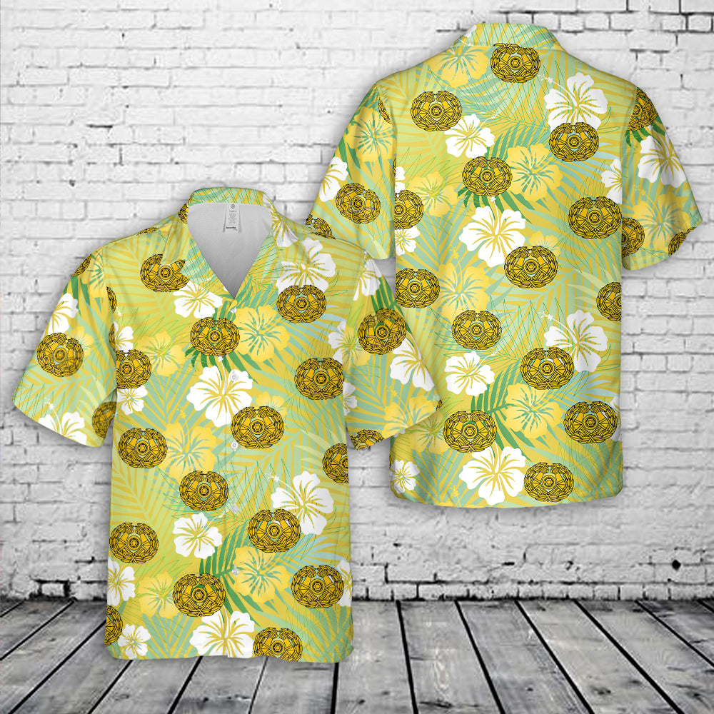 Finnish Army Armoured Brigade Hawaiian Shirt
