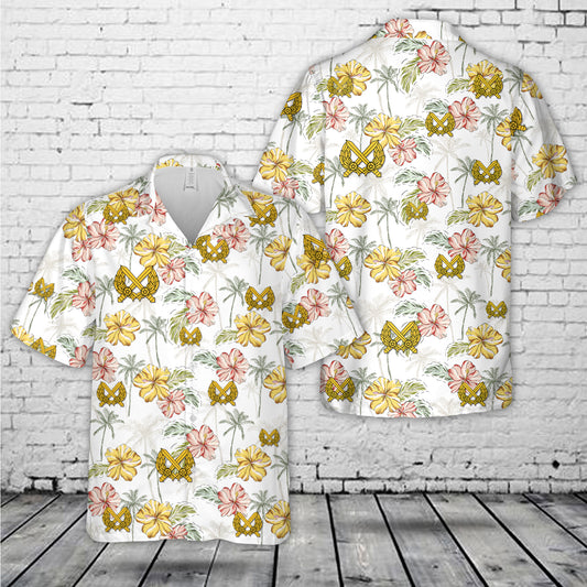 Finnish Army Army Academy Hawaiian Shirt