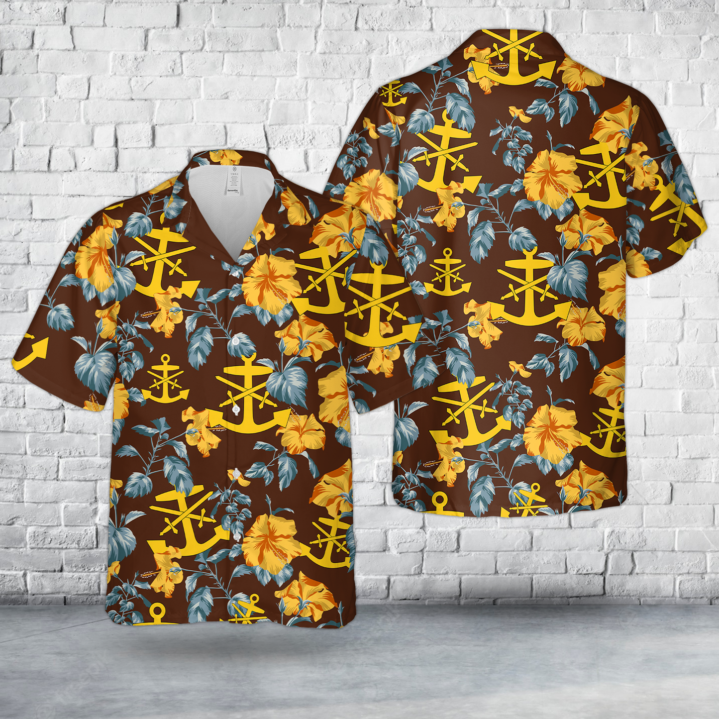 Finnish Navy Coastal Fleet Hawaiian Shirt