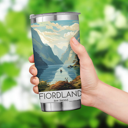 Fiordland National Park - New Zealand Tumbler 20oz