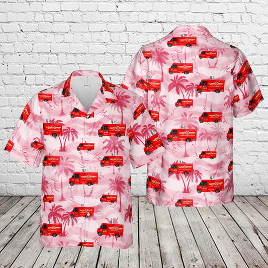 Firehouse Subs Germantown, Maryland Hawaiian Shirt