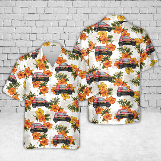 Firehouse Subs SmartCar Hawaiian Shirt